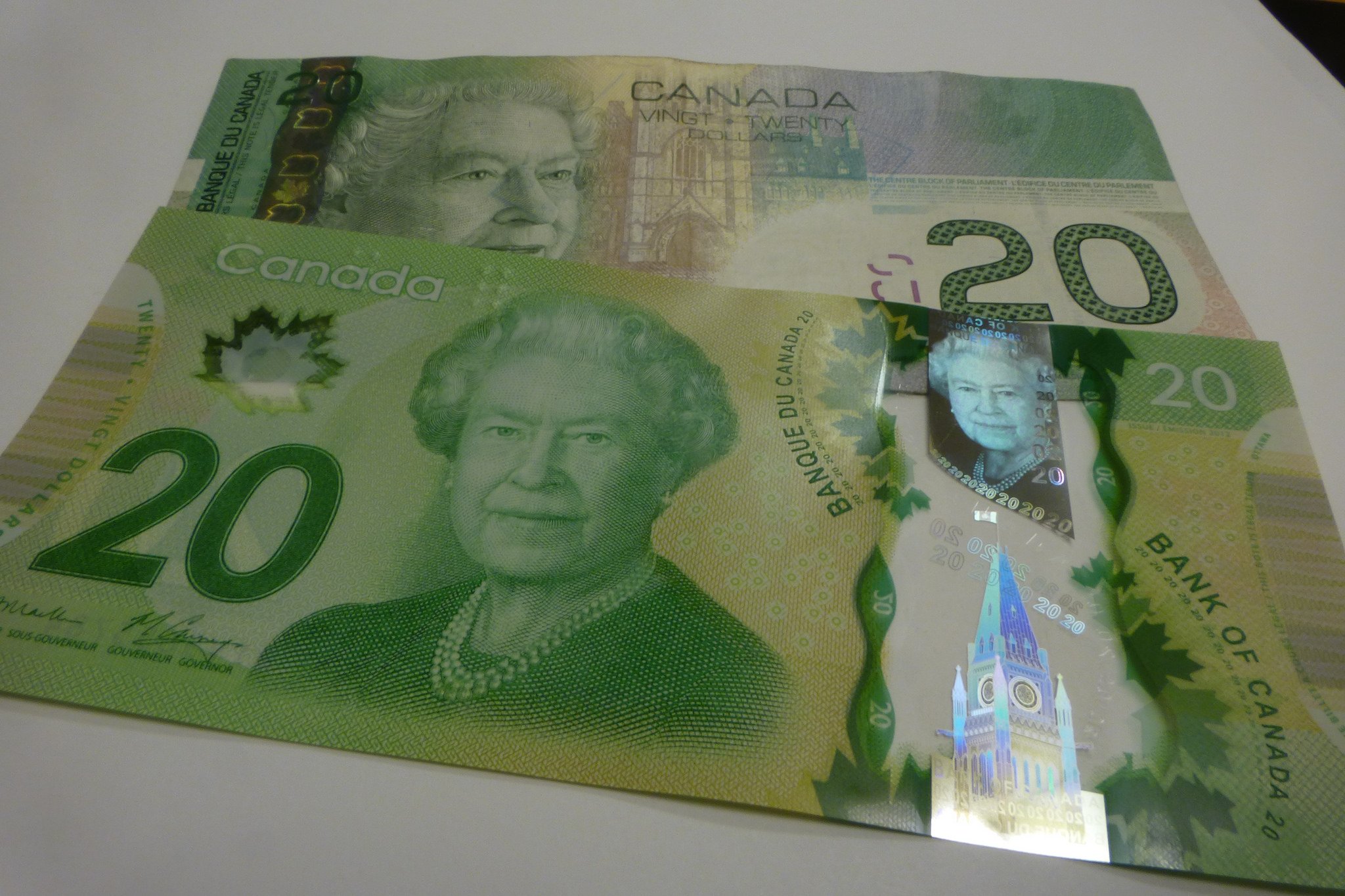 Canada 20 dollar bill
