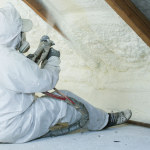 How much is spray foam insulation(2)