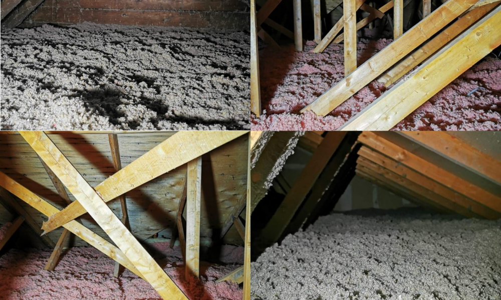 How to tell the difference between cellulose and asbestos insulation(2)
