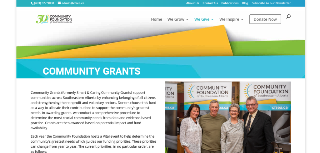 Smart & Caring Community Grants Program