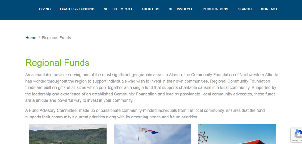 Regional Community Foundation Funds