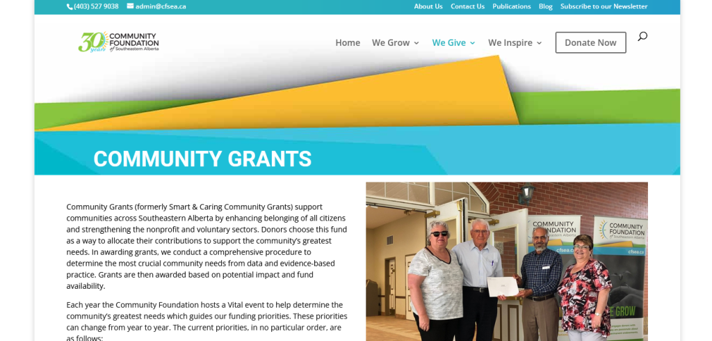 Caring Community Grants Program
