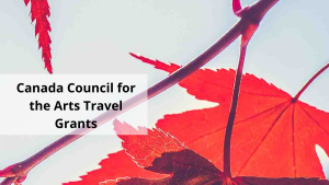 Canada Council for the Arts Travel Grants(1)