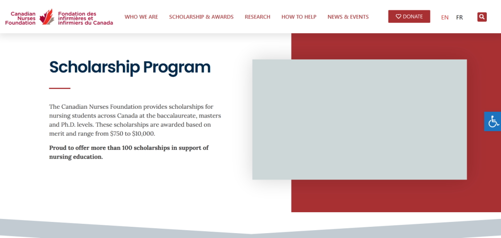 Canadian Nurses Foundation Scholarships
