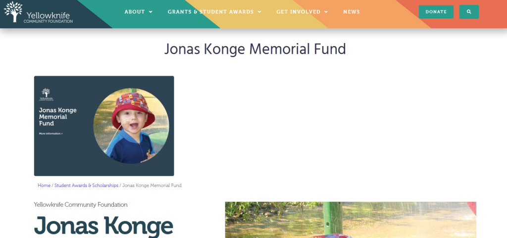Jonas Konge Memorial Fund