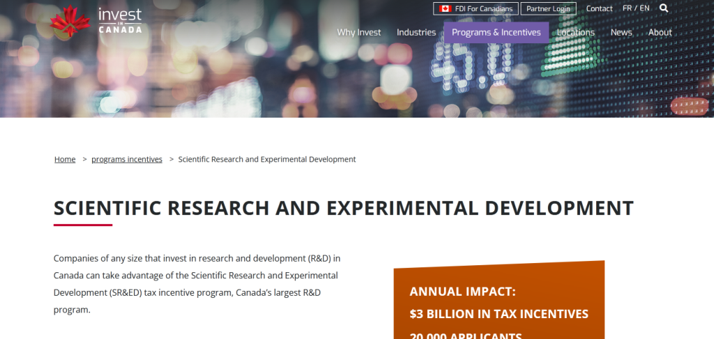 Scientific Research and Experimental Development